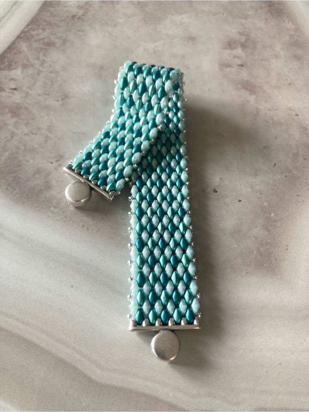 ✨Seaside Shimmer Beaded Bracelet✨